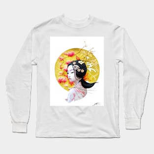 Japanese gold Long Sleeve T-Shirt